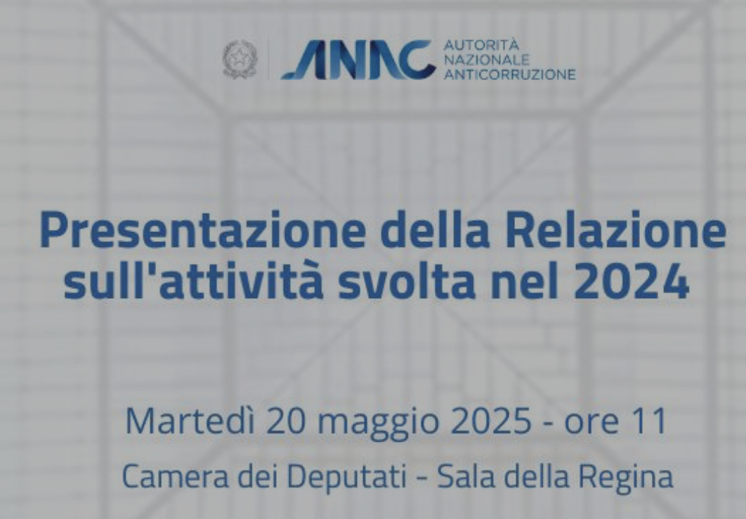 Relazione annuale al Parlamento dell’Autorità Nazionale Anticorruzione